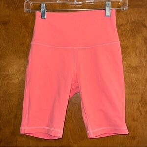 Lululemon high rise align 8” biker shorts